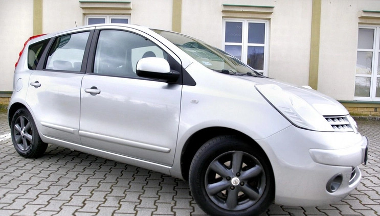 Nissan Note cena 12999 przebieg: 170000, rok produkcji 2008 z Kąty Wrocławskie małe 277